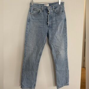 AGOLDE Riley Light Blue Jean